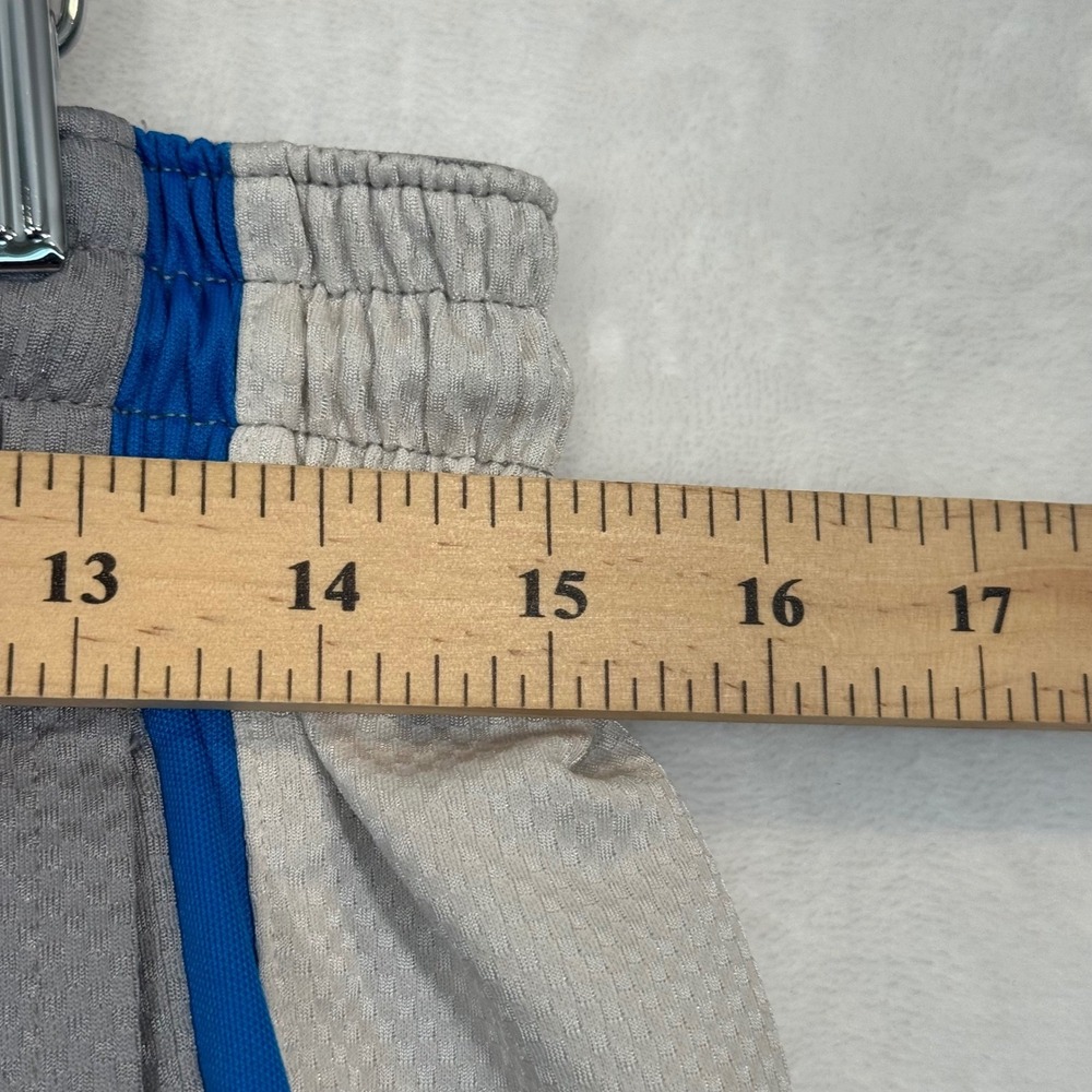Nike Gray Blue Basketball Shorts XXL - Picture 6 of 8